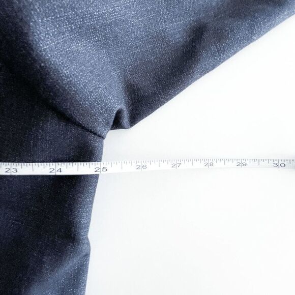 J. GRILL Dallas Collection Mens Suit Jacket Formal Career Long Sleeve Dark Blue - Picture 7 of 9